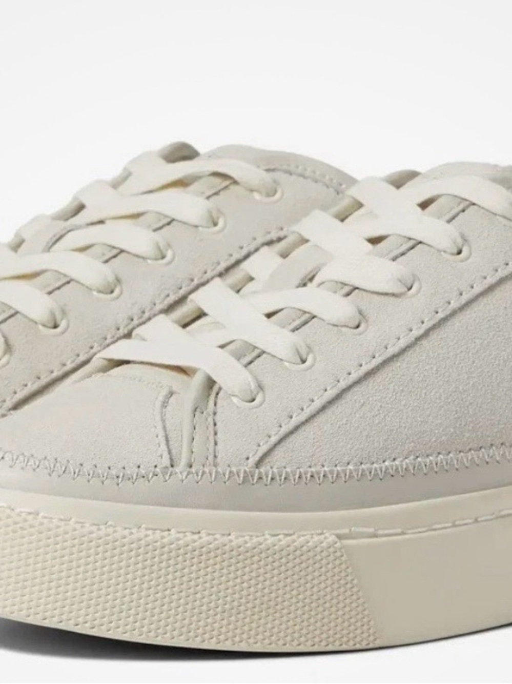 AllSaints™ Milla Womens Shoes Chalk White Sz 6